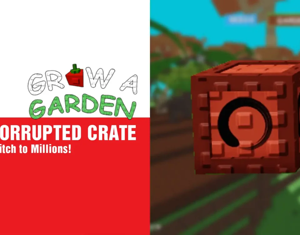 5 GET CORRUPTED CRATE in Grow a Garden