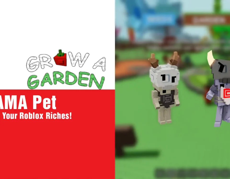 5 GROW A GARDEN KODAMA Pet