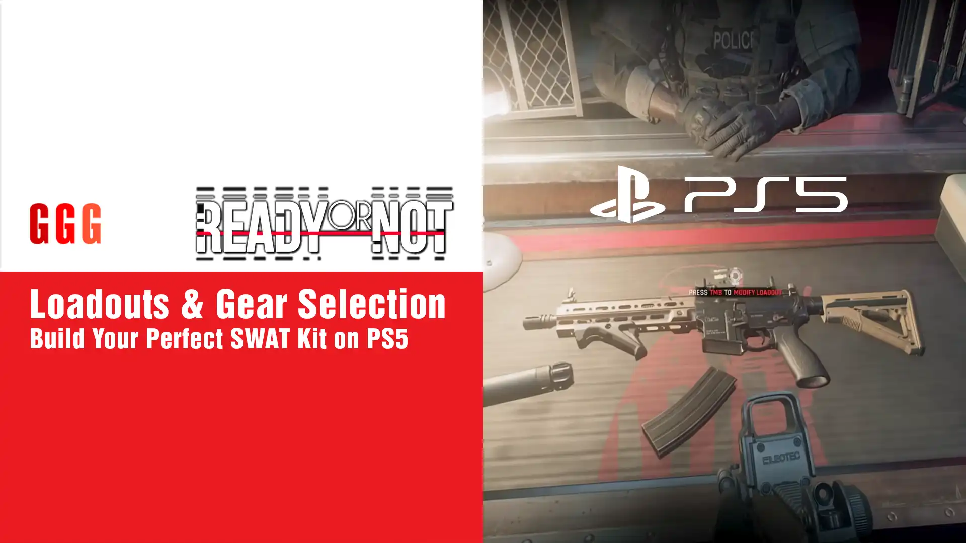 5 Ready or Not Loadouts & Gear Selection