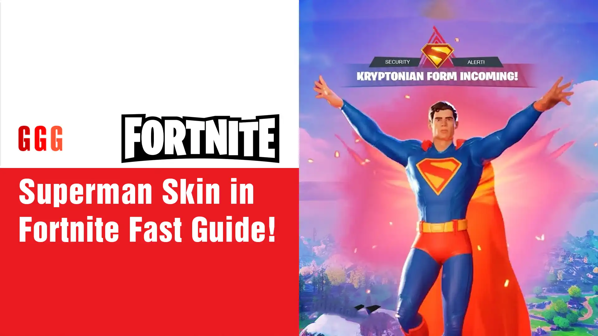 5 Superman Skin in Fortnite
