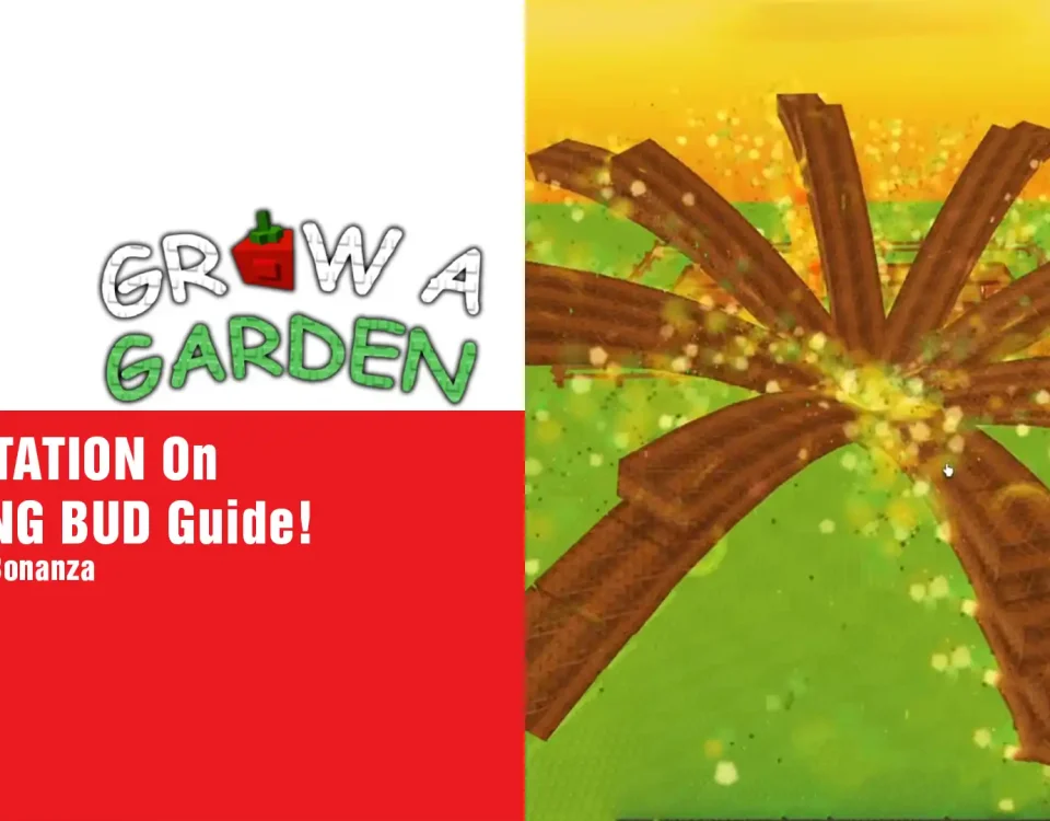 6 All MUTATION On BURNING BUD In Grow A Garden
