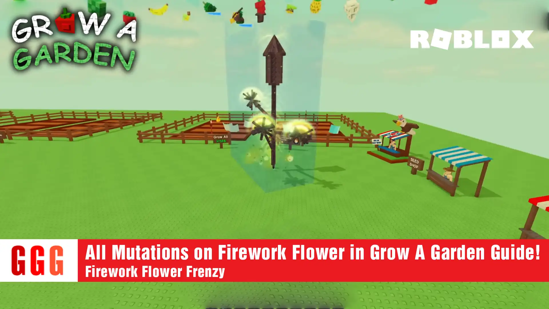 6 All Mutations on Firework Flower in Grow A Garden