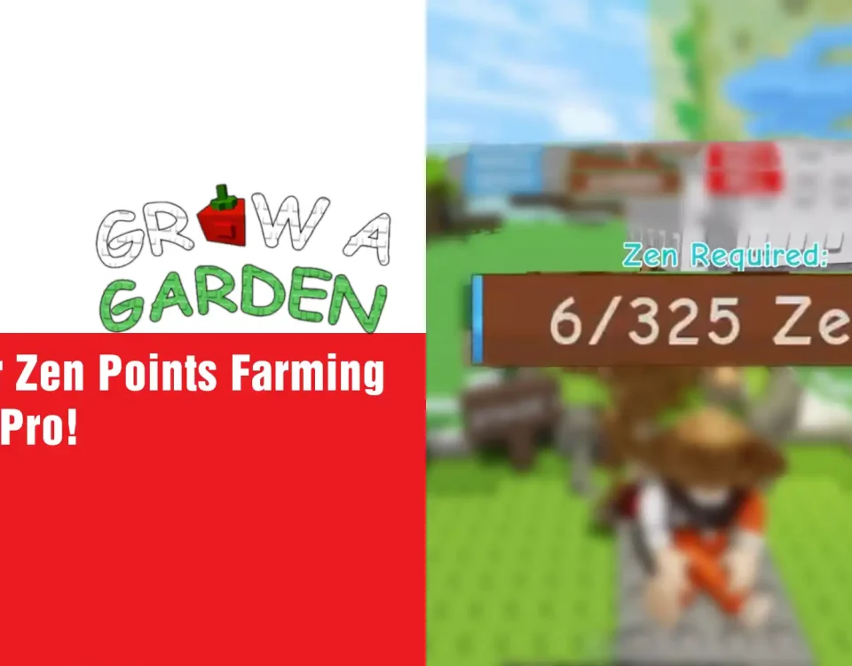 6 FARM ZEN POINTS in Grow a Garden