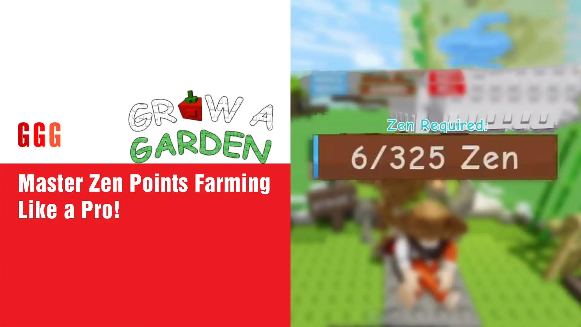 6 FARM ZEN POINTS in Grow a Garden