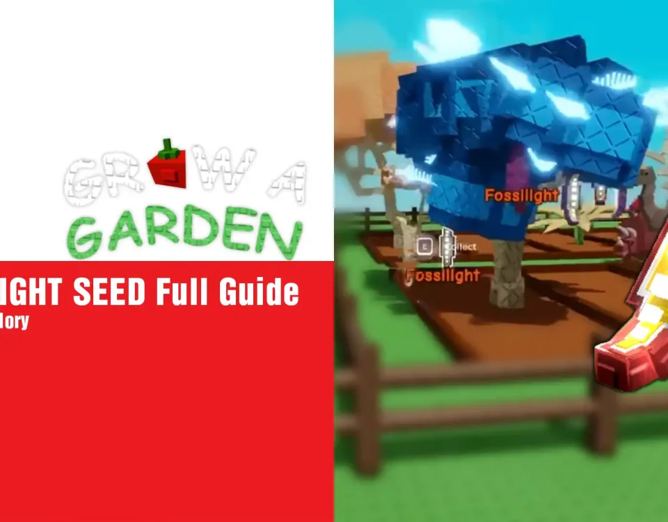6 Grow a Garden FOSSILIGHT SEED