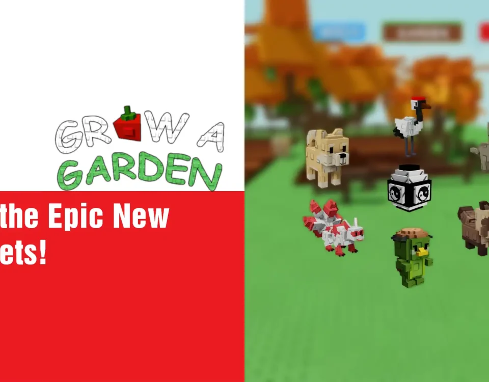 6 GROW A GARDEN new ZEN PETS