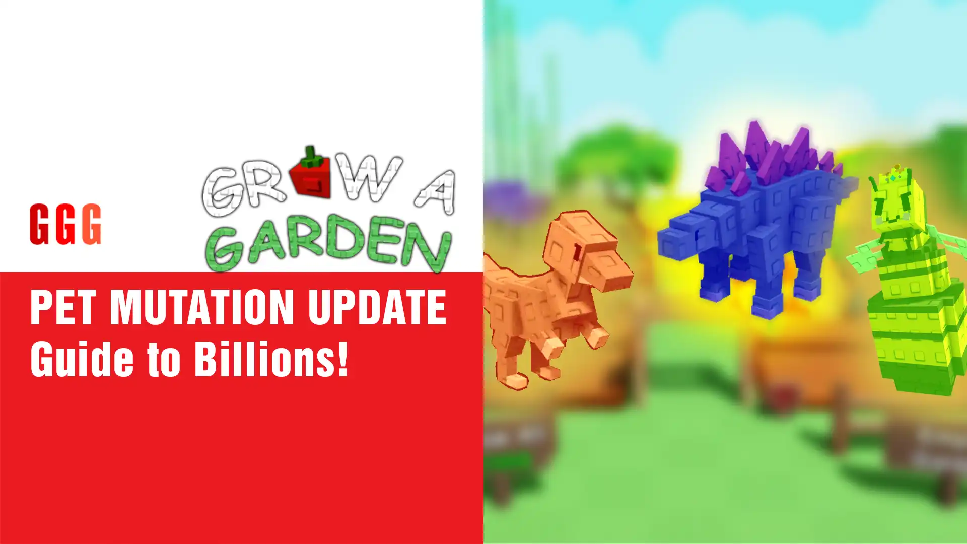 6 Grow a Garden PET MUTATION UPDATE
