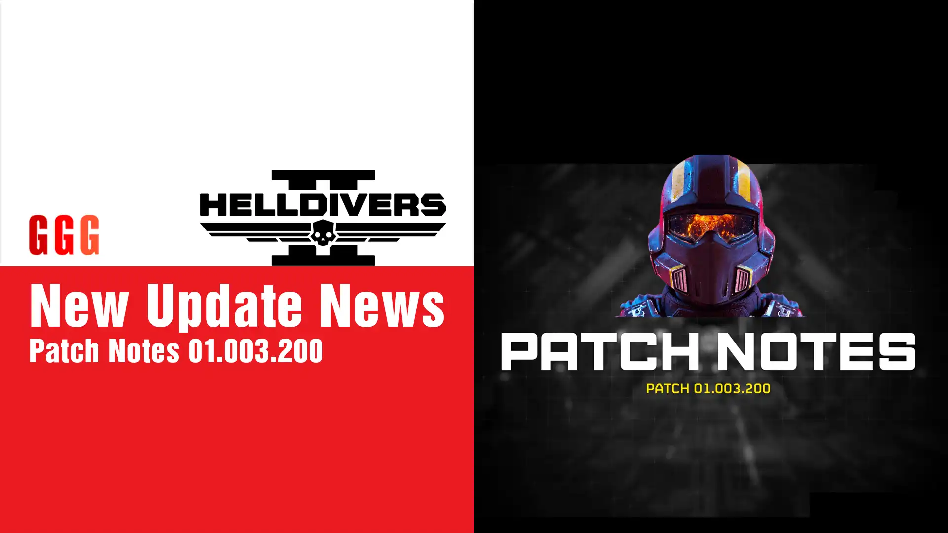 Helldivers 2 New Update News: Patch 01.003.200 Breakdown