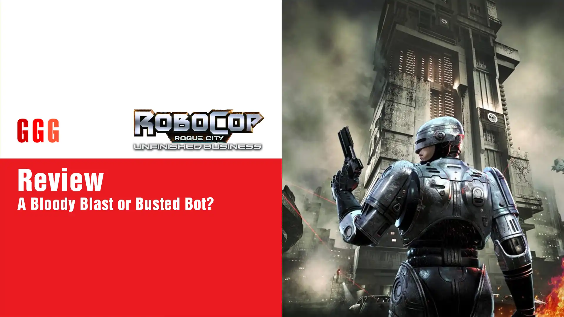 6 RoboCop Rogue City Unfinished Business Review