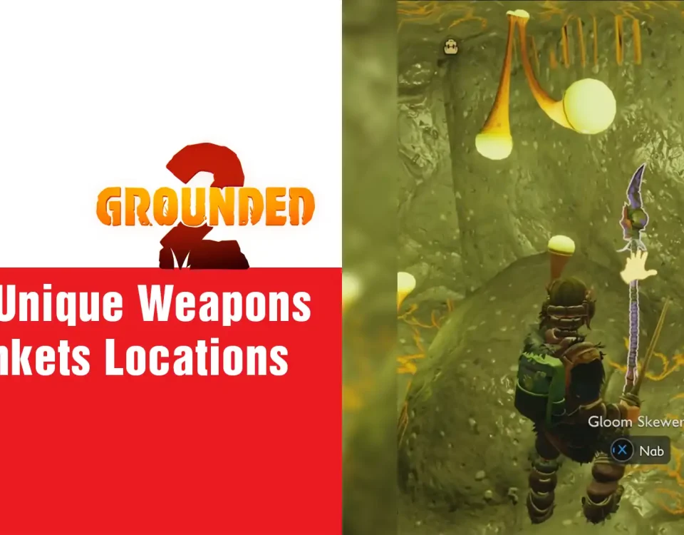7 Unique Weapons Locations in Grounded 2