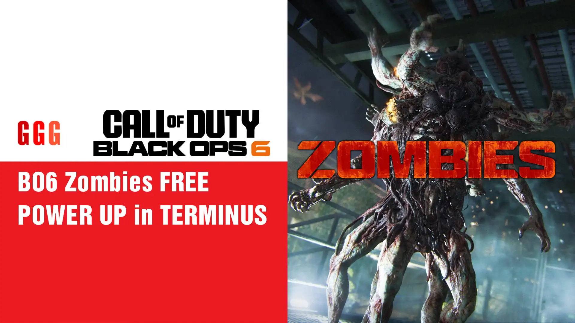 8 BO6 Zombies FREE POWER UP in TERMINUS