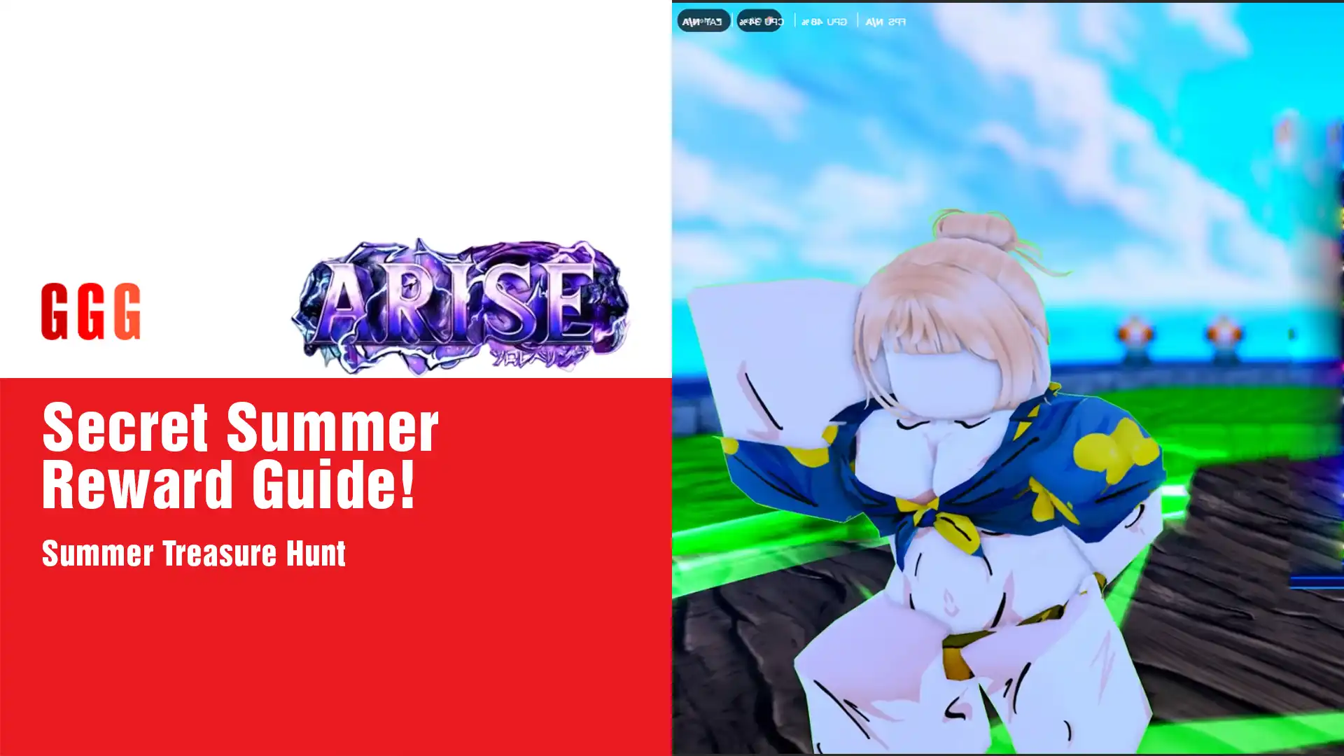 9 Arise Crossover Secret Summer Reward