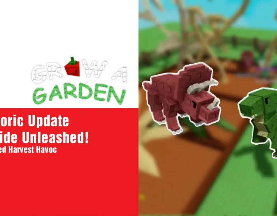 9 Grow a Garden Prehistoric Update Full Guide
