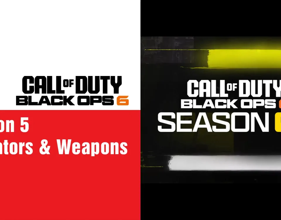 Black Ops 6 Season 5 Operators, Weapons
