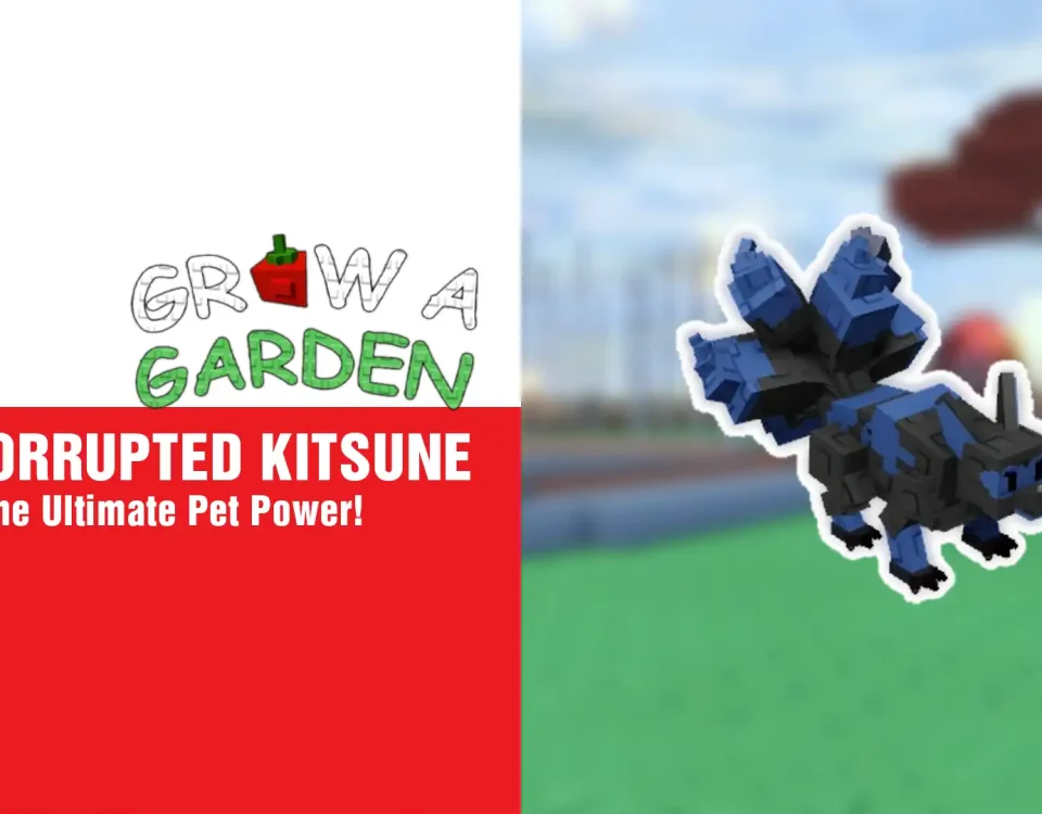 GET CORRUPTED KITSUNE in Grow a Garden