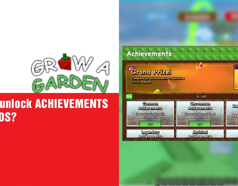 1 ACHIEVEMENTS REWARDS IN GROW A GARDEN
