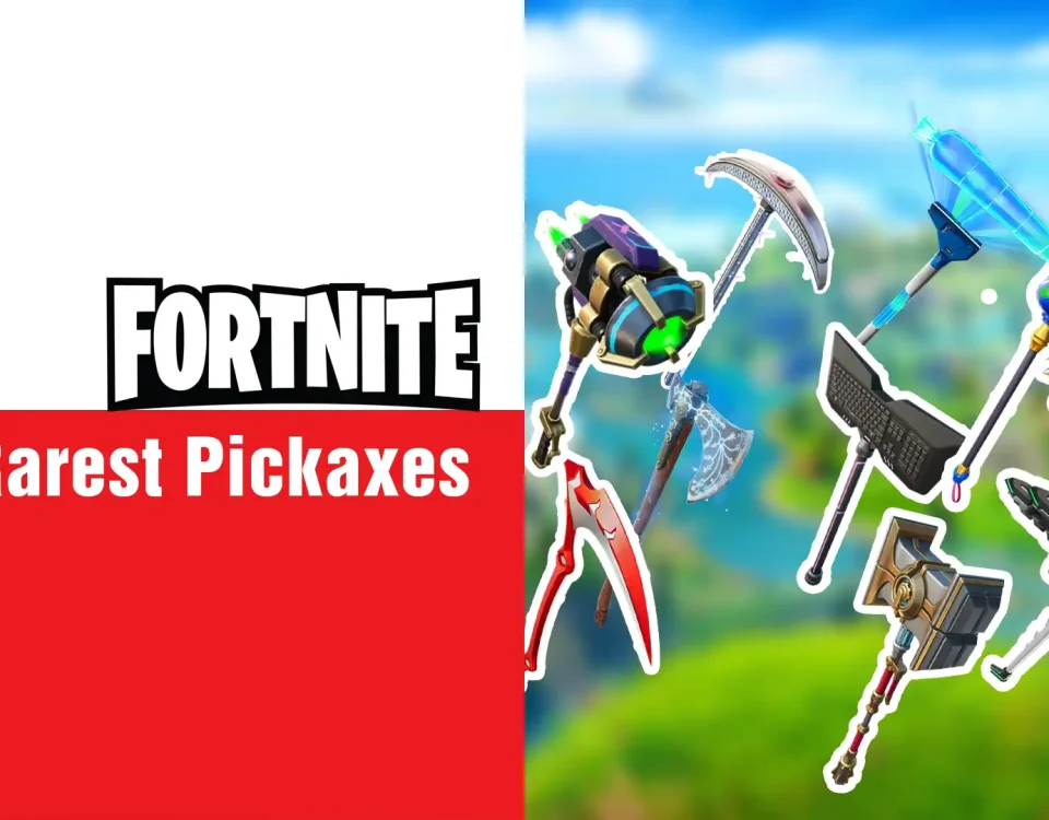 1 get Fortnite Rarest Pickaxes