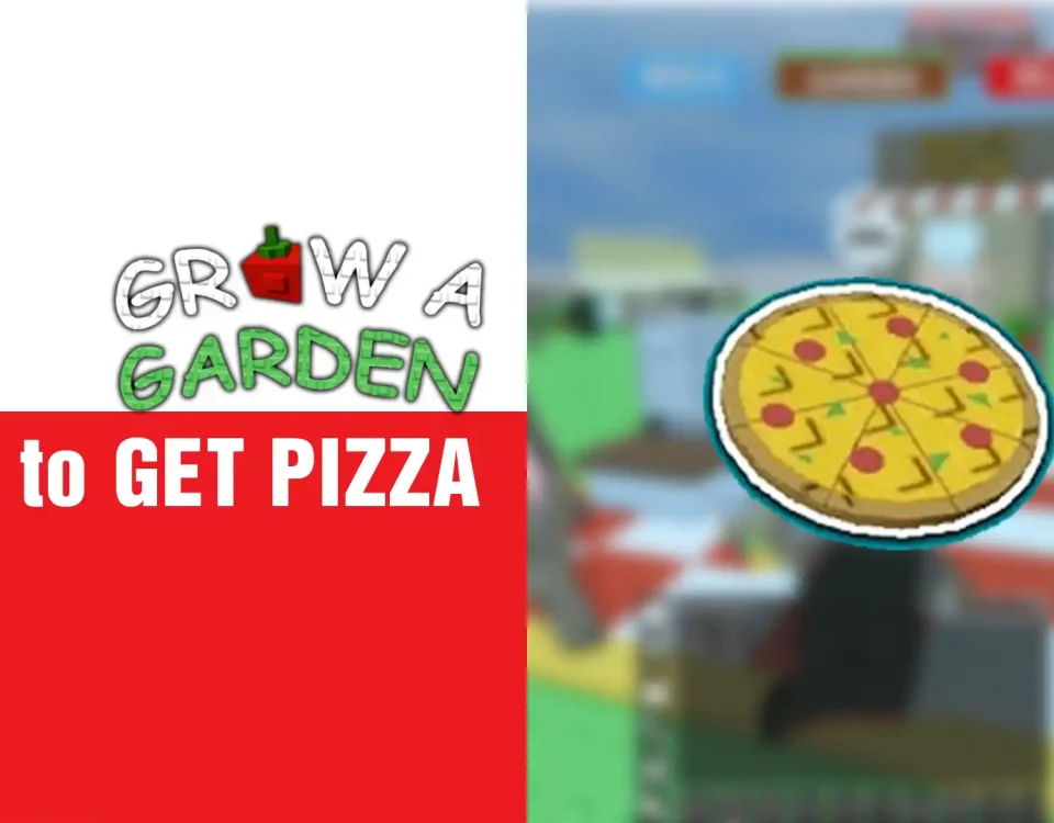 1 GET PIZZA in Grow a Garden