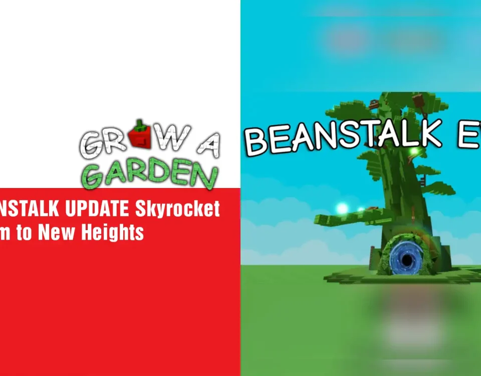 1 Grow a Garden The BEANSTALK UPDATE