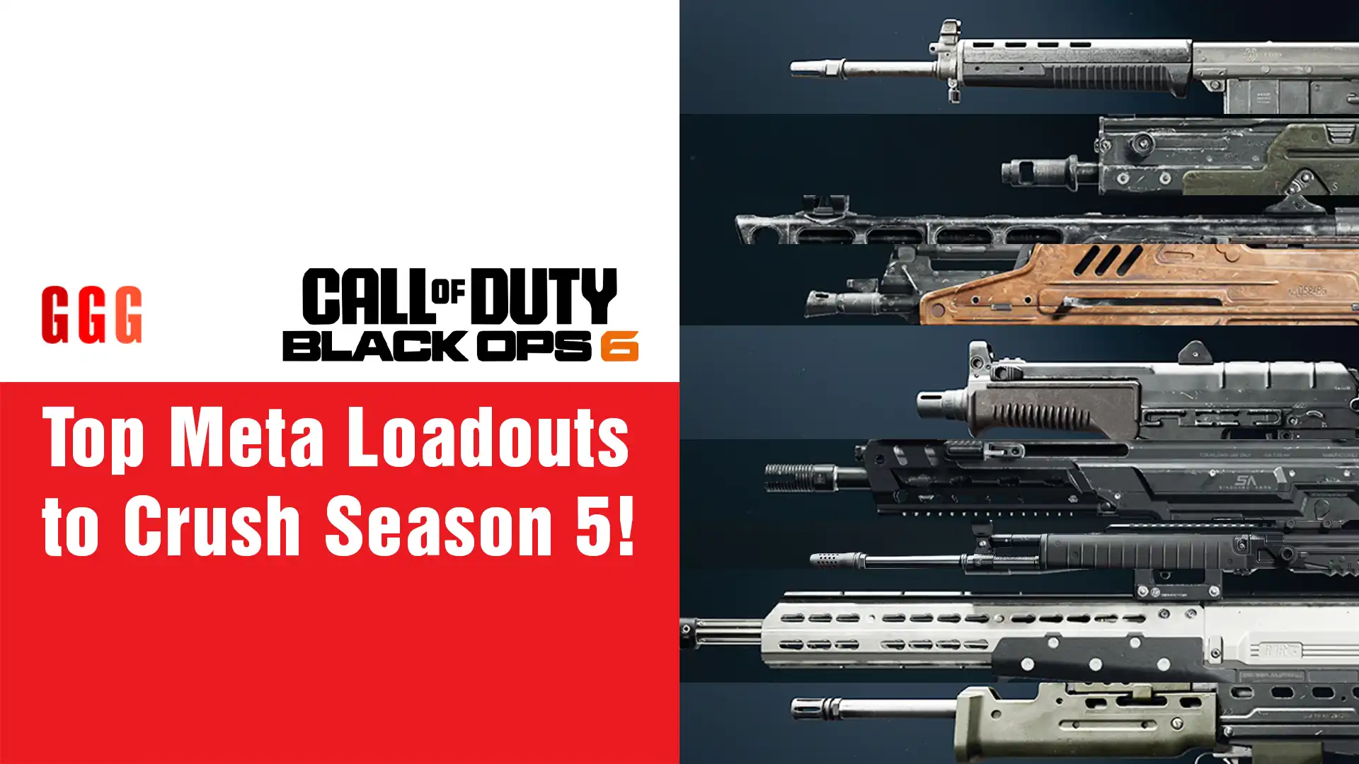 13 Black Ops 6 Warzone Season 5 Best Meta Loadouts