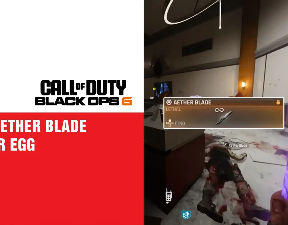 14 Black Ops 6 Zombies NEW AETHER BLADE EASTER EGG