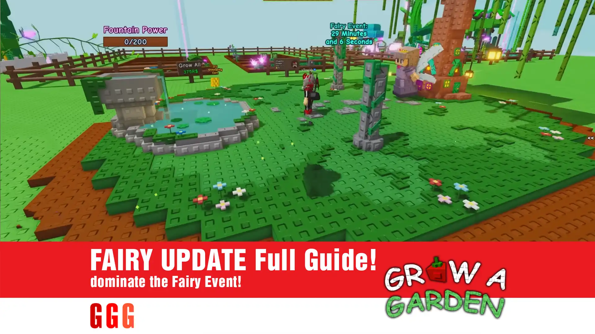 15 Grow a Garden FAIRY UPDATE Full Guide