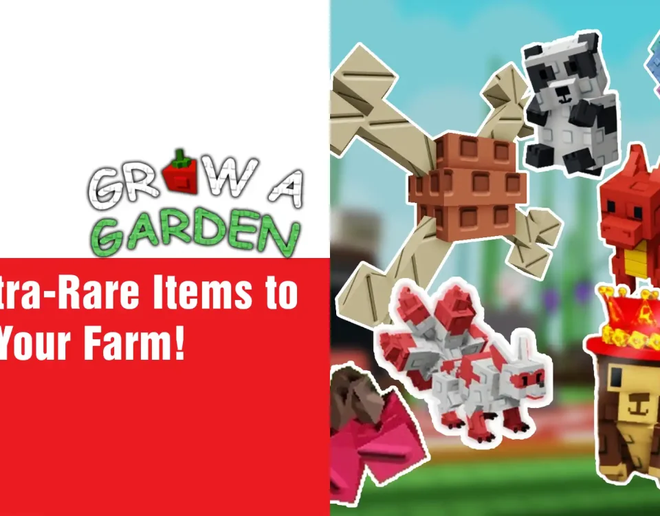 15 Rare Items in Grow a Garden