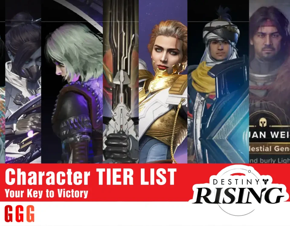 2 Destiny Rising Character TIER LIST