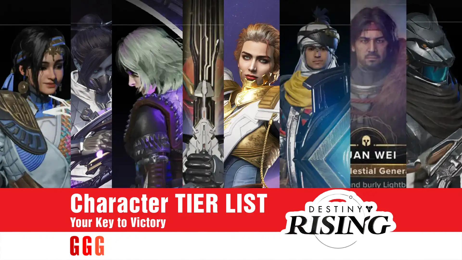 2 Destiny Rising Character TIER LIST
