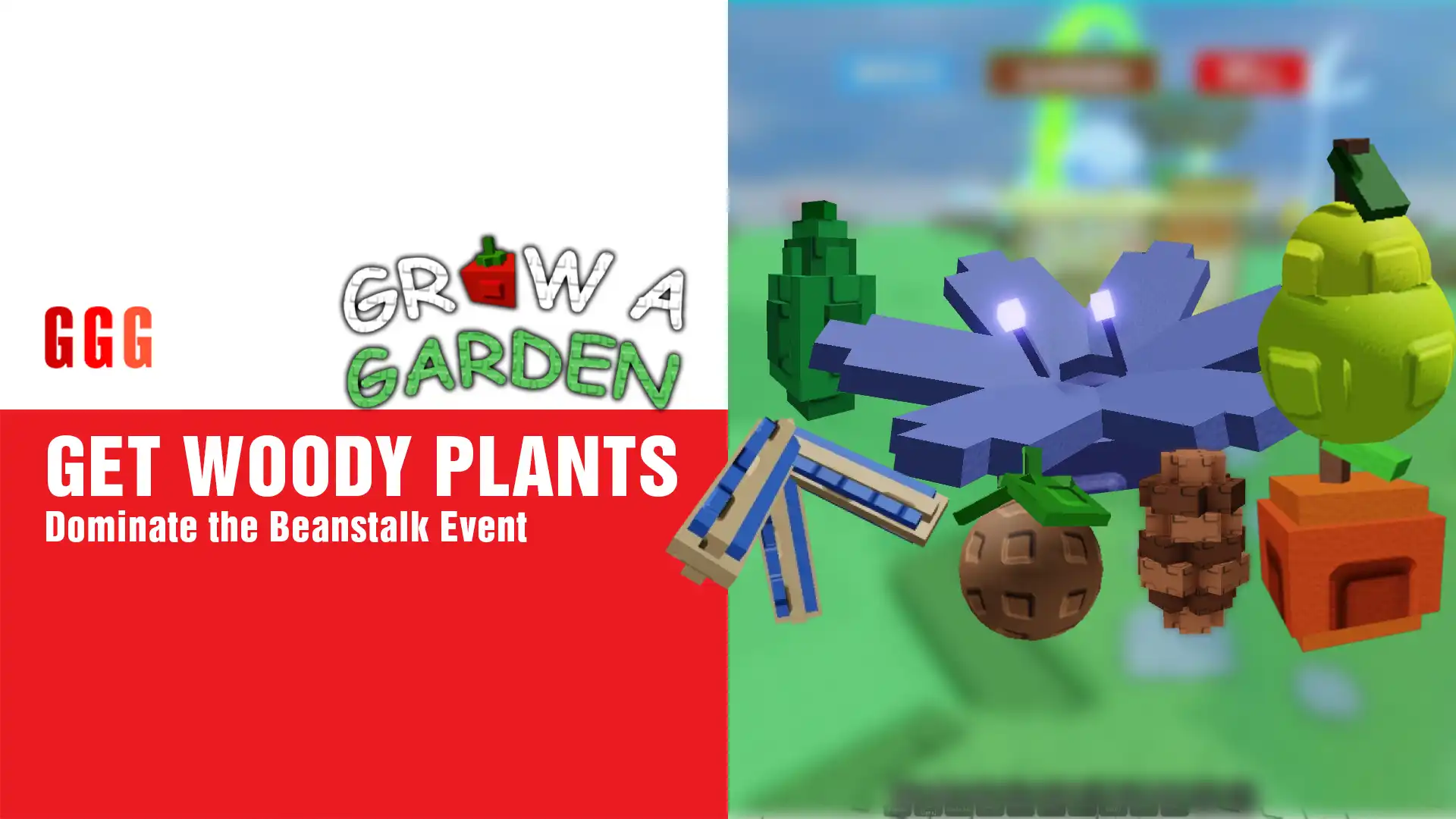 2 GET WOODY PLANTS In Grow A Garden