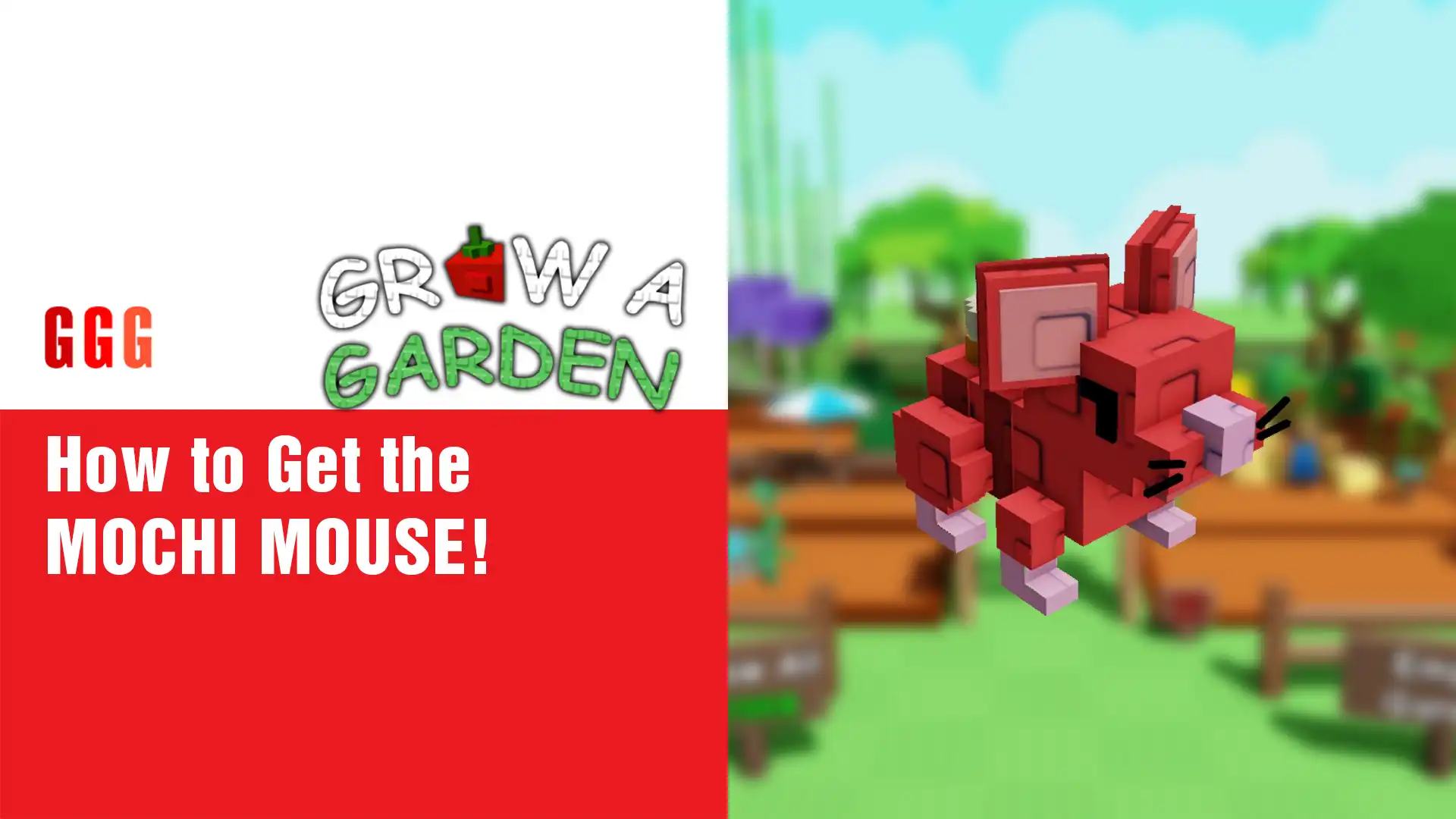 2 Grow a Garden MOCHI MOUSE