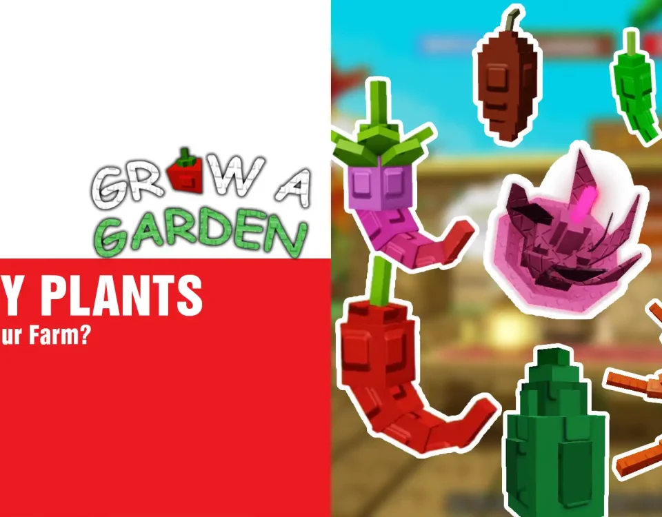 2 SPICY PLANTS In Grow A Garden