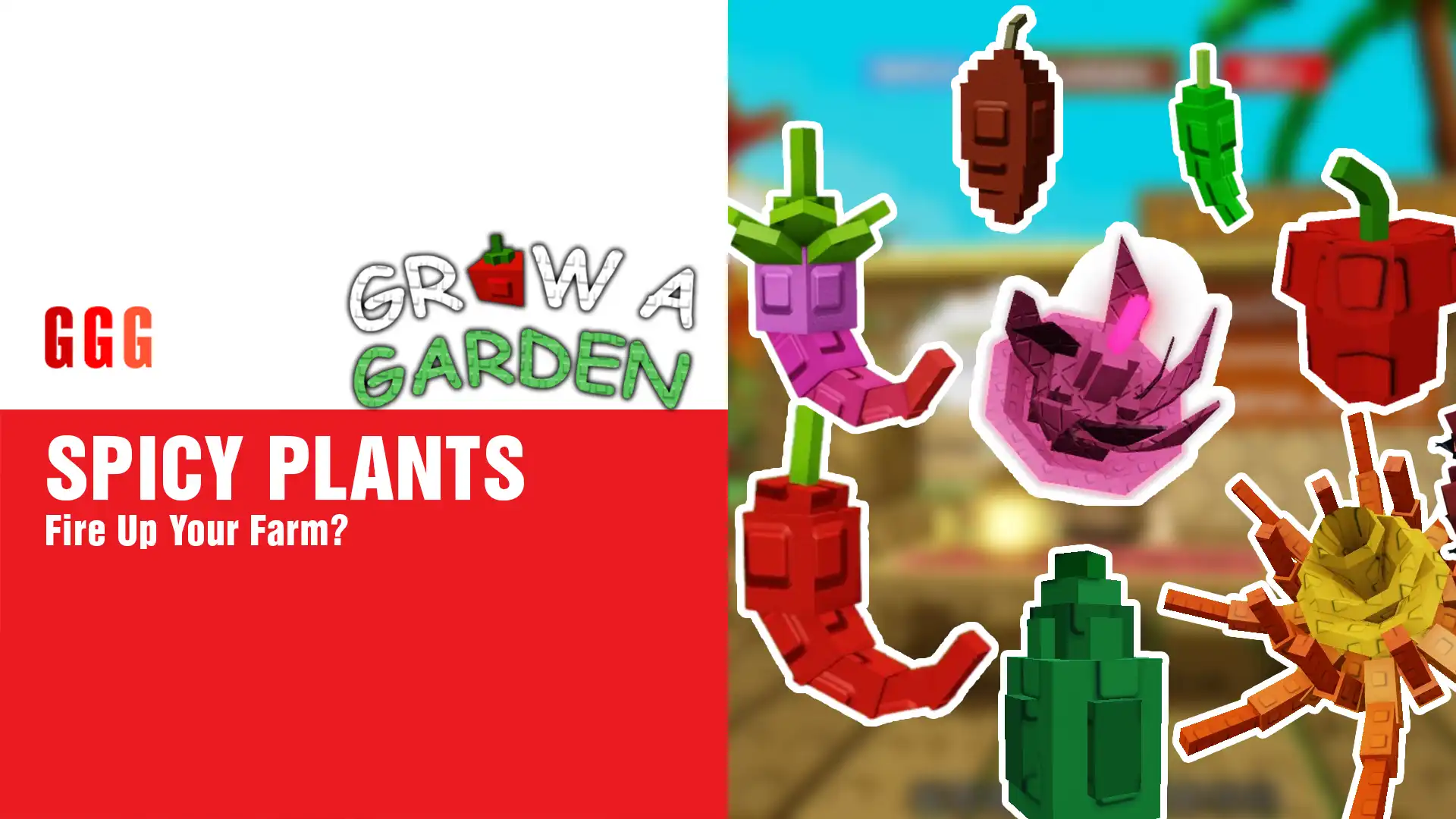 2 SPICY PLANTS In Grow A Garden
