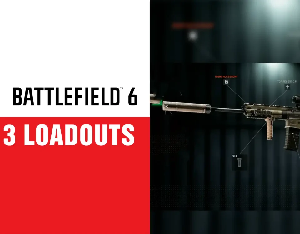 3 Battlefield 6 TOP 3 LOADOUTS