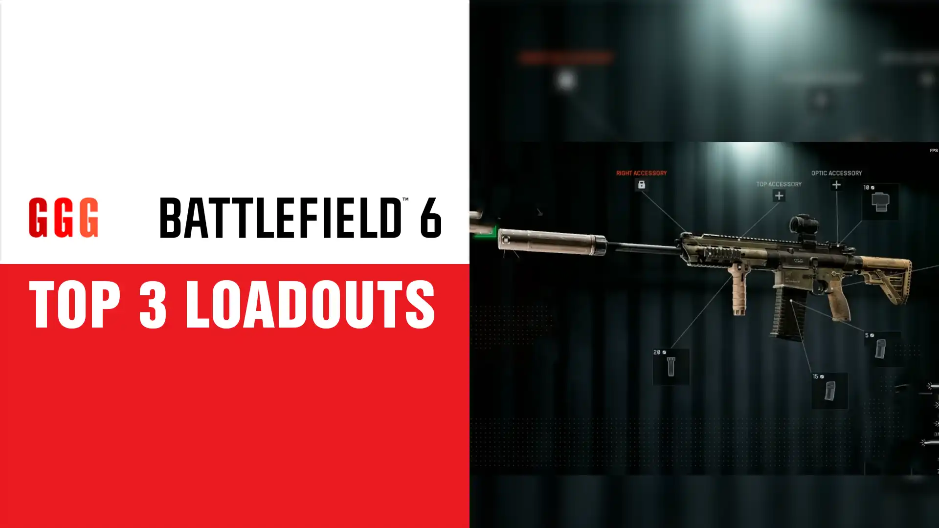 3 Battlefield 6 TOP 3 LOADOUTS