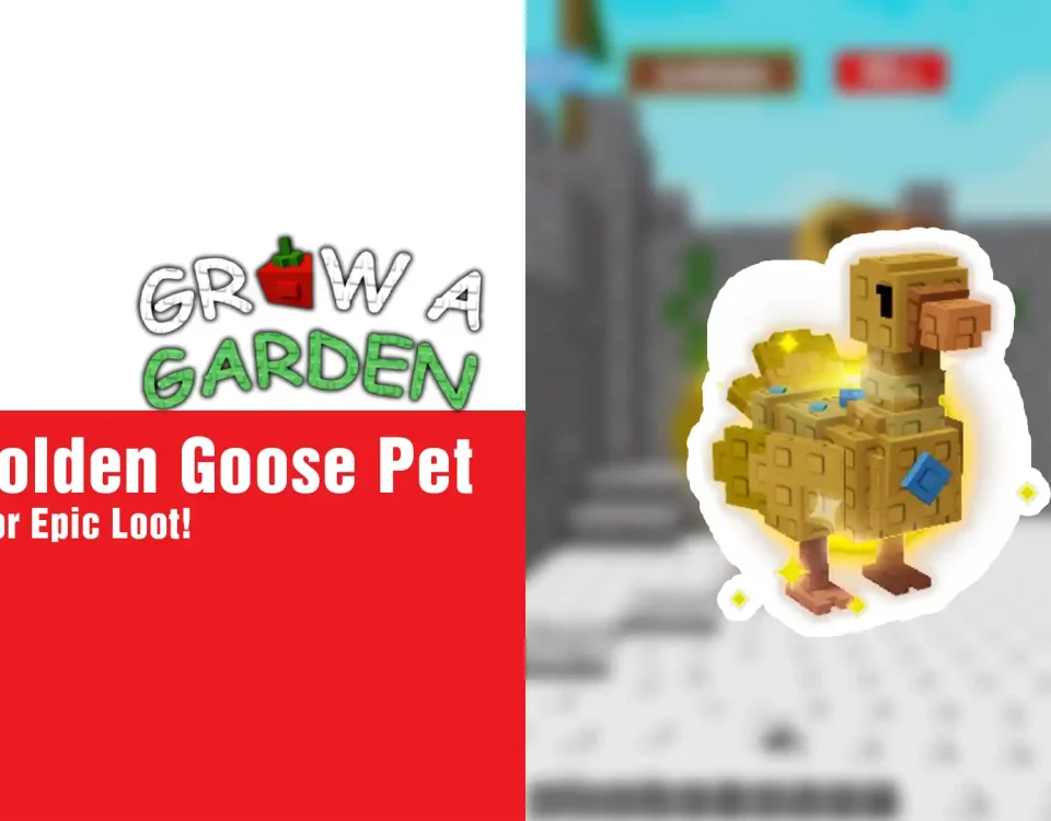 3 Get Golden Goose Pet in Grow A Garden