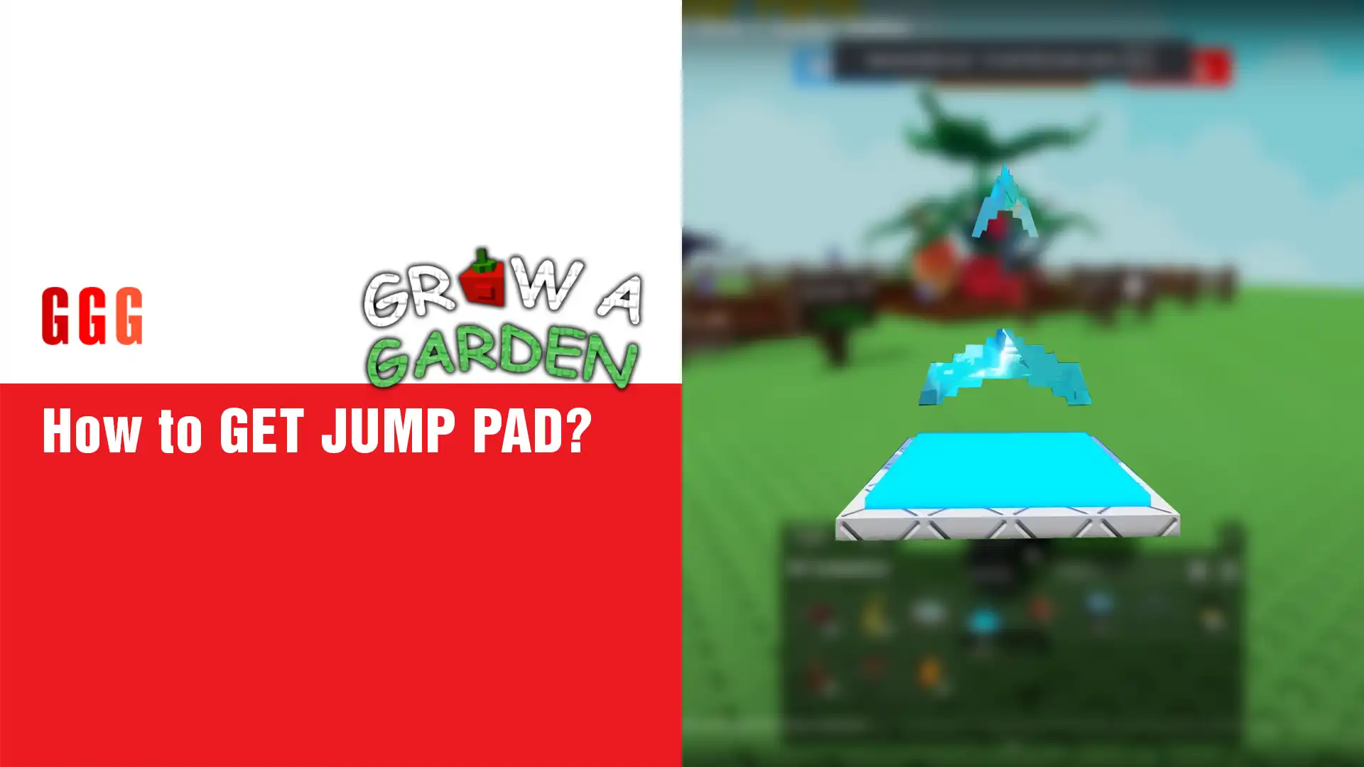 3 GET JUMP PAD in Grow A Garden