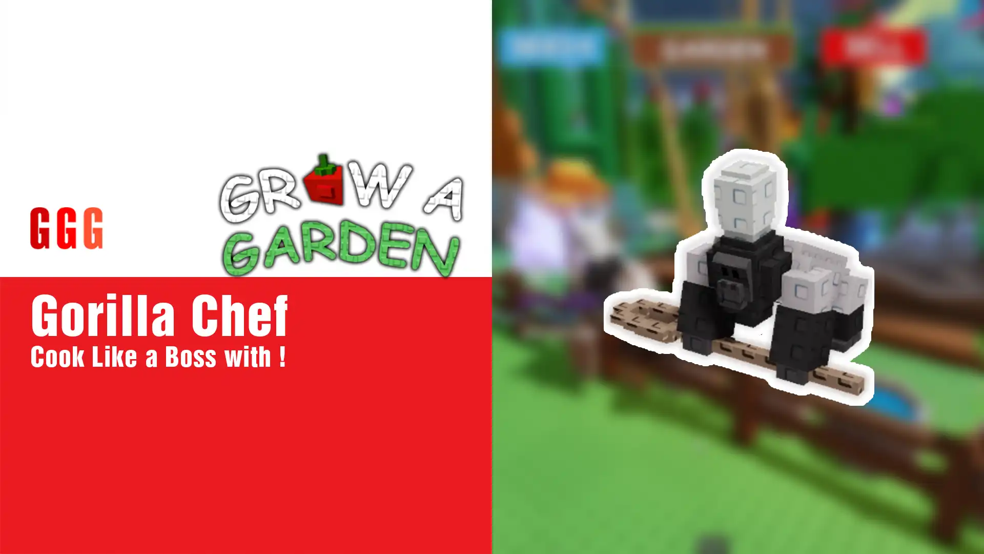 3 Grow a Garden Gorilla Chef