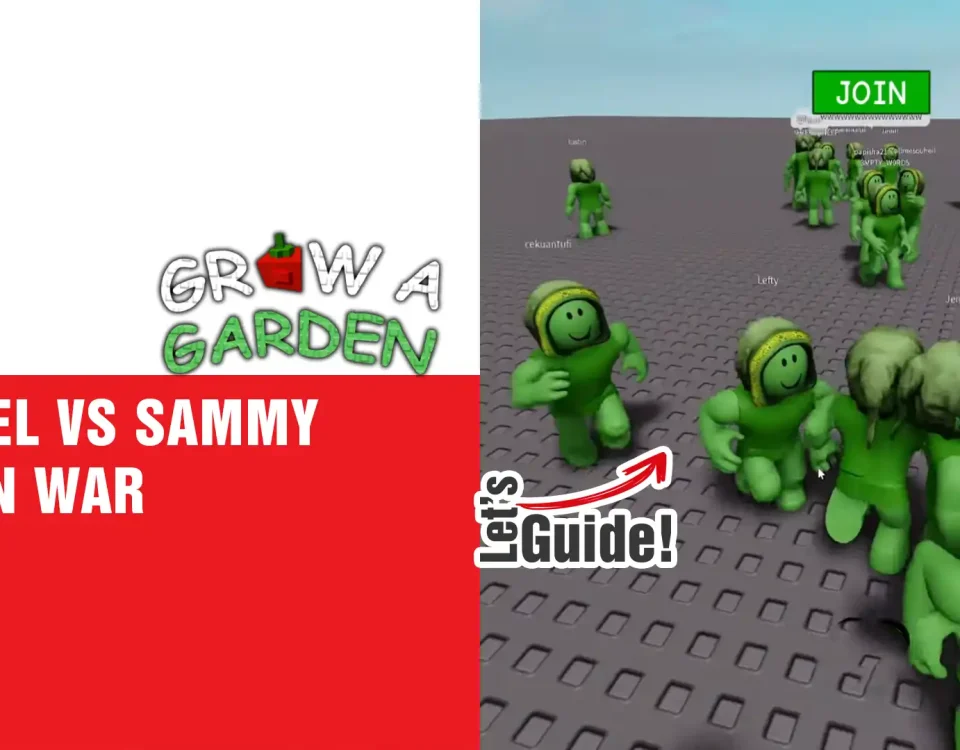 3 JANDEL VS SAMMY ADMIN WAR In Grow A Garden