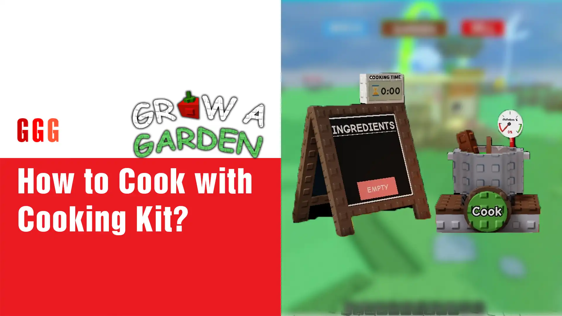4 Cook with Cooking Kit in Grow A Garden