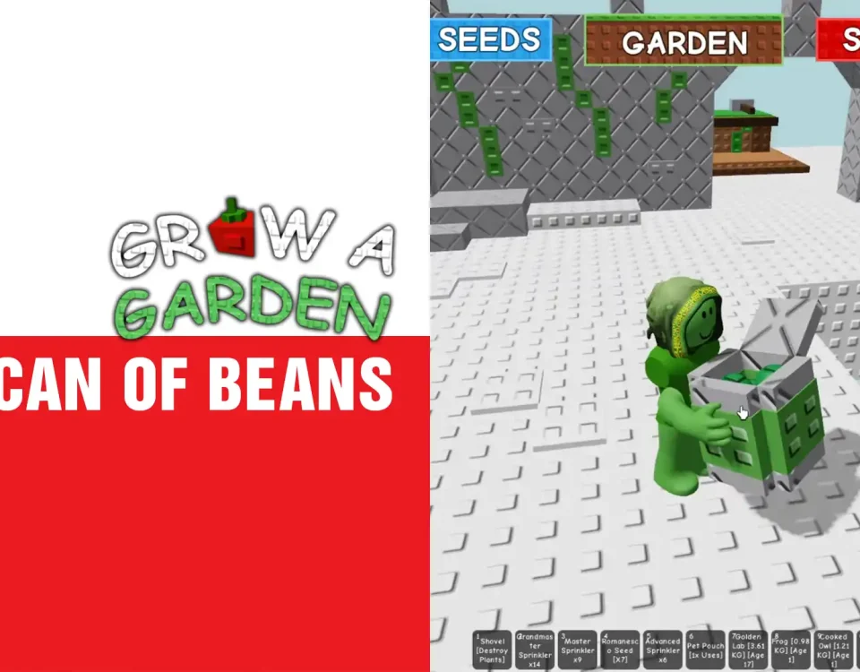 4 GET CAN OF BEANS In Grow A Garden