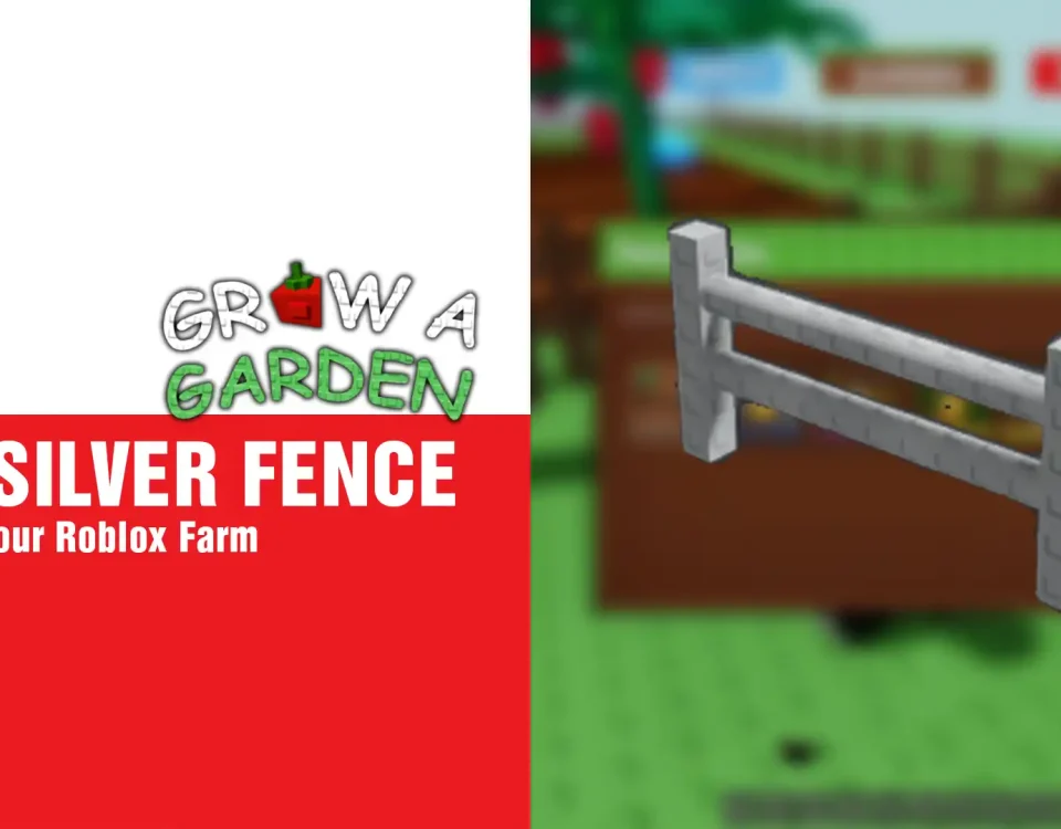 4 GET SILVER FENCE In Grow A Garden