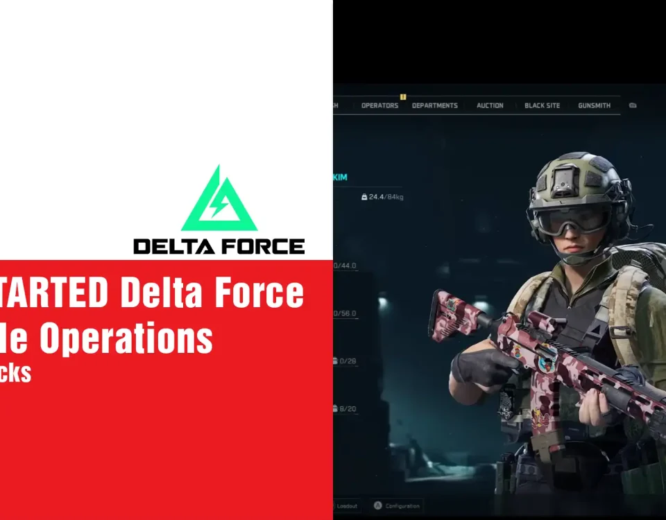 4 GET STARTED Delta Force Console Operations