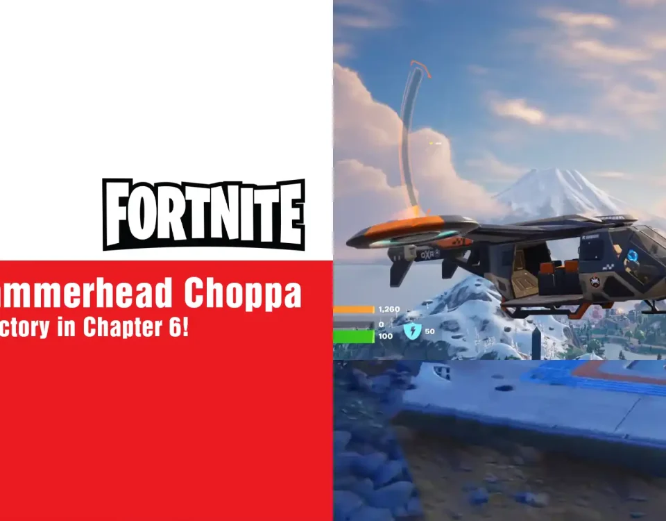 4 Get the Hammerhead Choppa in Fortnite