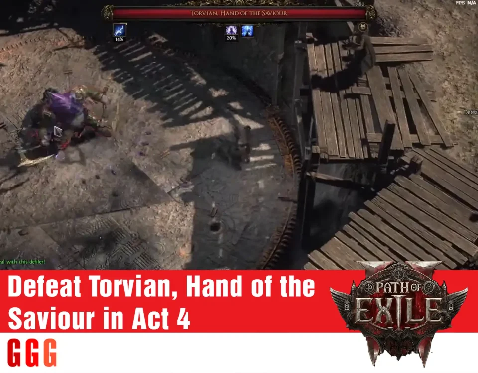 4 Path of Exile 2 Torvian Hand of the Saviour in Act 4
