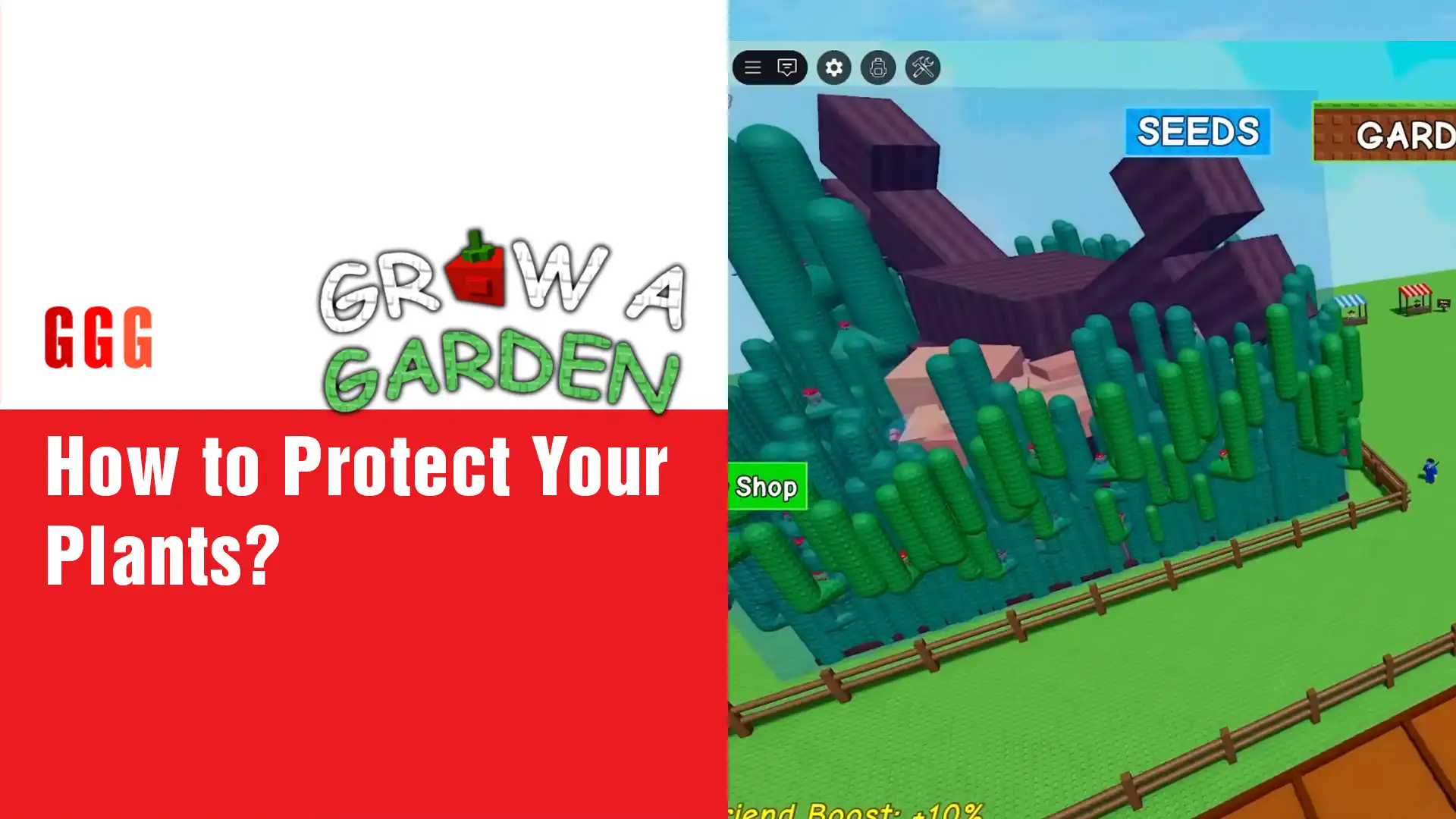 4 Protect Your Plants in Grow a Garden