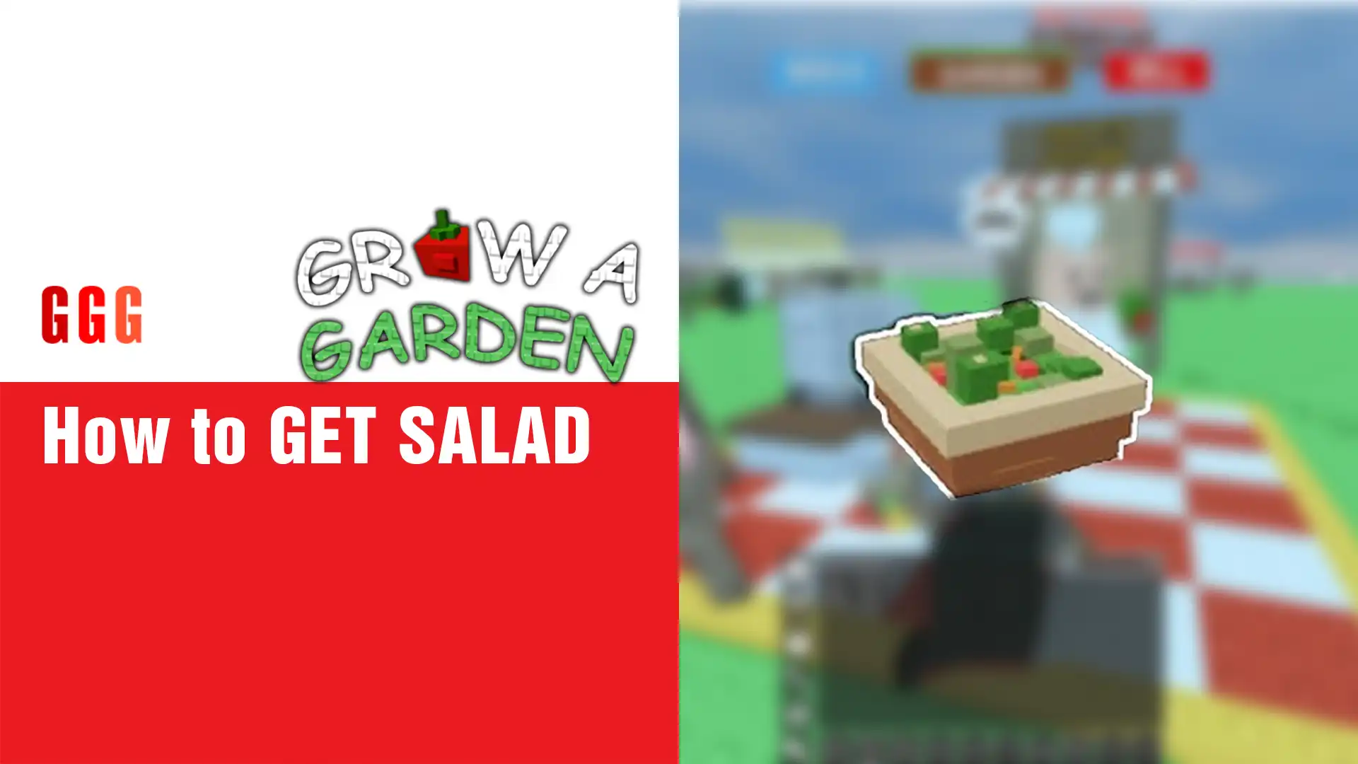 5 Get SALAD in Grow a Garden
