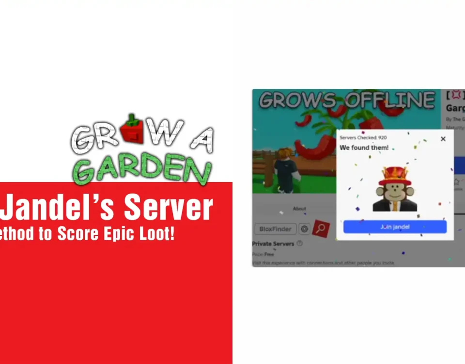 5 Join Jandel Server in Grow a Garden
