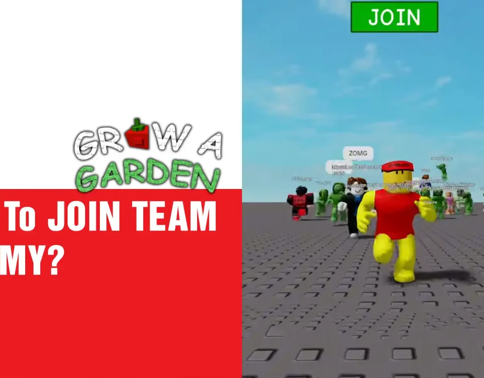 5 JOIN TEAM SAMMY In Grow A Garden
