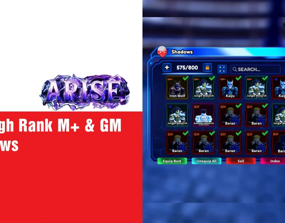 6 Get High Rank Shadows in Arise Crossover